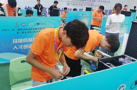 全國二等獎！玉林市機(jī)電工程學(xué)校金磚大賽收獲滿滿！